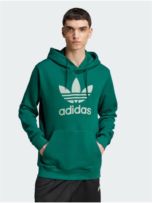 trefoil hoodi ADIDAS ORIGINAL | JN7011CGREEN